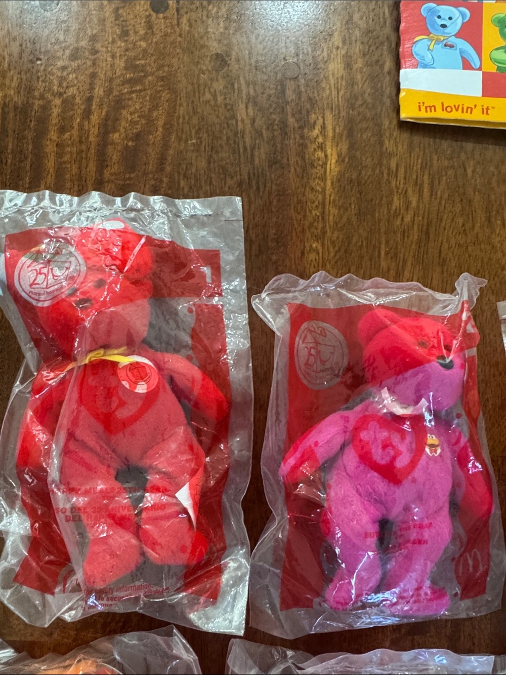 2004 New Full Set McDonalds Teenie Beanie collab with original Happy Meal Box - Picture 4 of 14